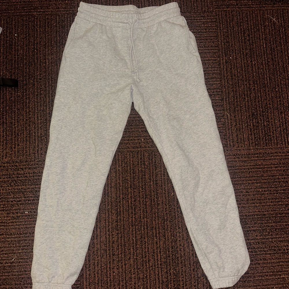 Aritzia TNA Grey Perfect Sweatpants